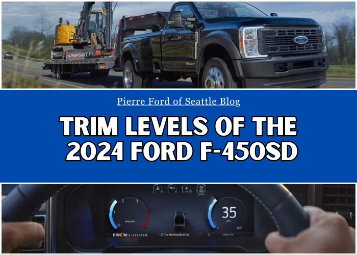 Trim Levels of the 2024 Ford F-450SD: Customization at Its Best
